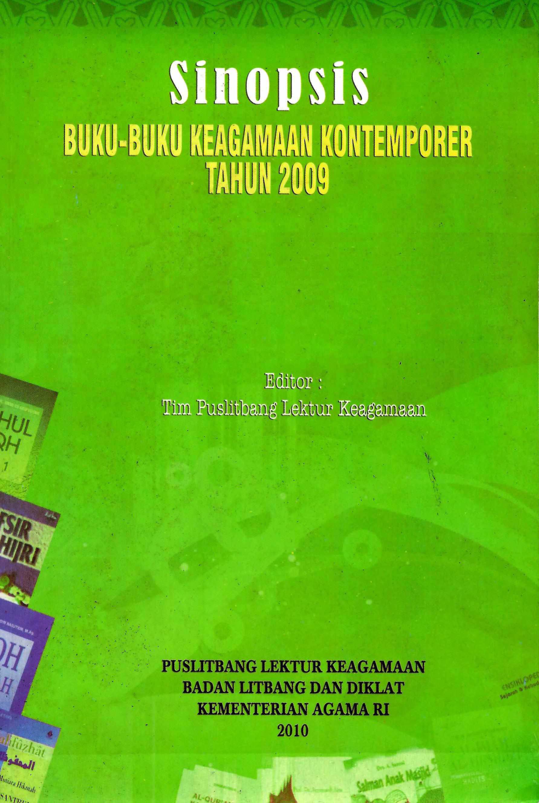 Sinopsis Buku-buku Keagamaan Kontemporer Tahun 2009